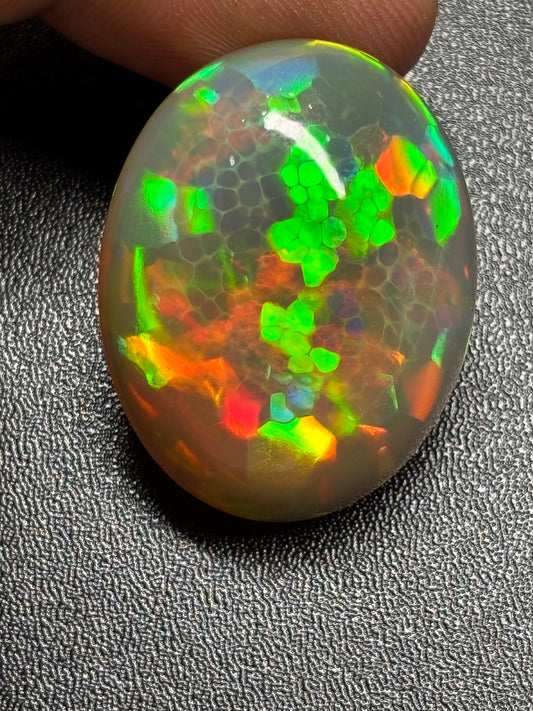 Opal ethiopia natural play of color honeycomb