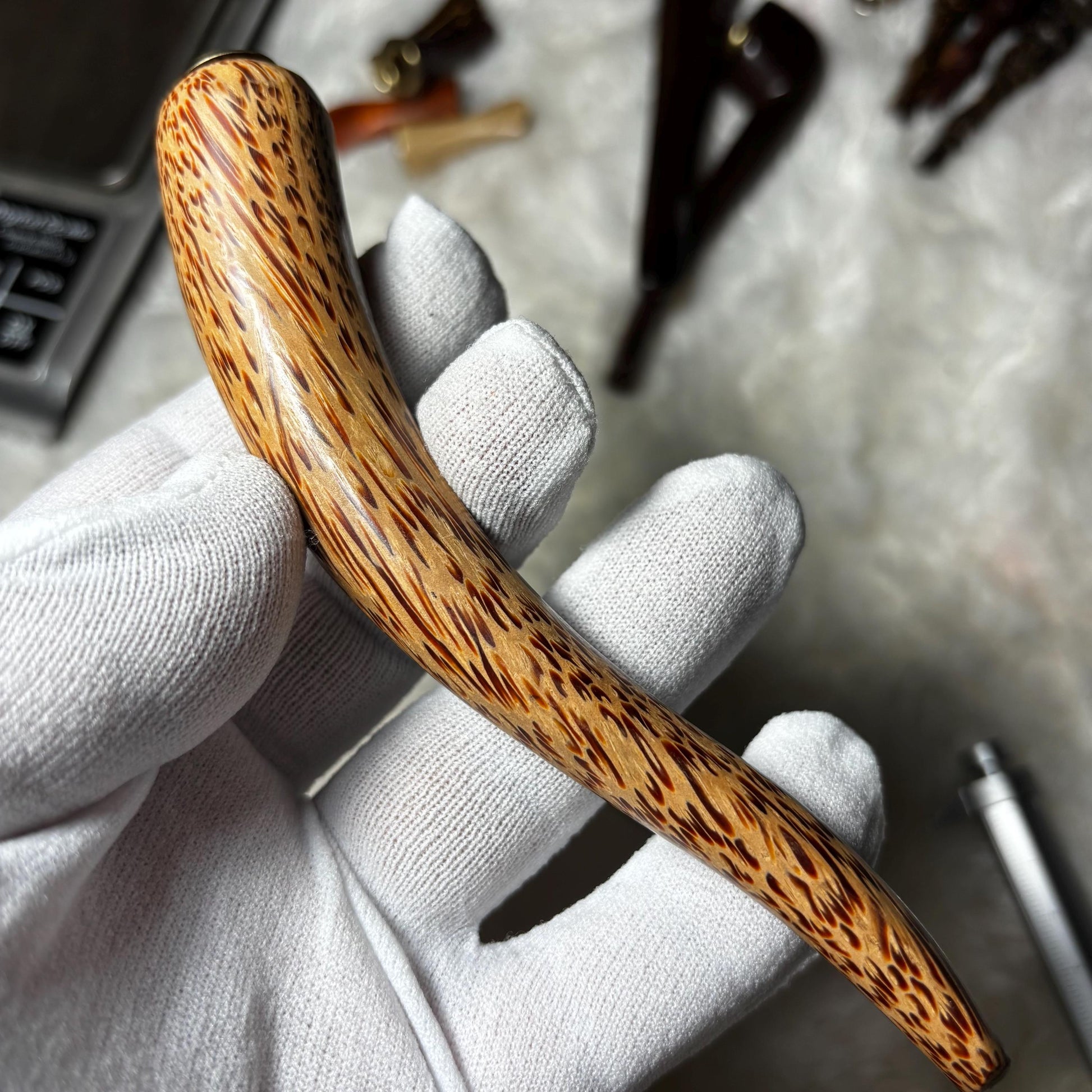 Smoking pipe wood hand made indonesia